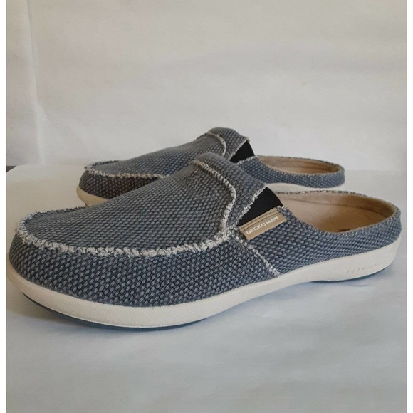 Gecko Man Slide sz 8M Casual,Comfort Slip on, Distressed,Arch Support,Orthotic main image 5